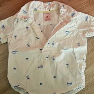 Carter's tropical collared shirt